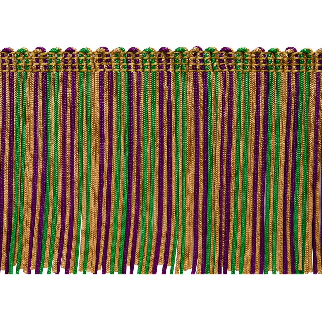 10 Yards of 4" Multicolor Chainette Fringe Trim | 10 yard cut